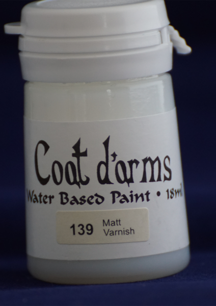 ​Coat d’arms 139 Matt Varnish